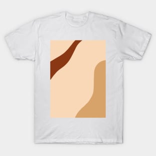 Abstract Earth Tones 3.6 T-Shirt